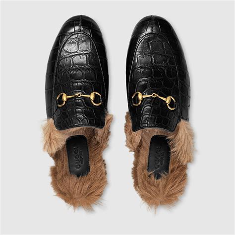 mocassino pelo gucci|Gucci .